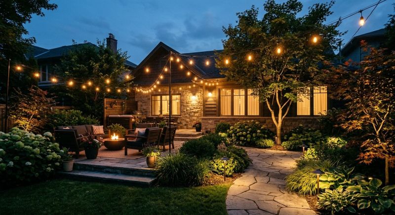 Backyard Lighting Service in Kansas City, MO