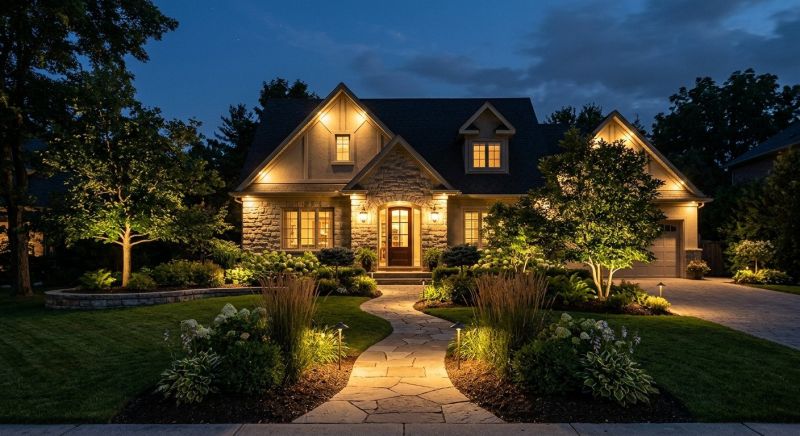 Landscape Lighting Installation in Kansas City, MO