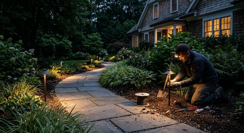 Yard Lights Installation in Alpharetta, GA
